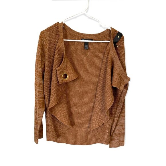 I.N.C. Surplice Asymmetrical Sweater Cardigan size S - Picture 7 of 10